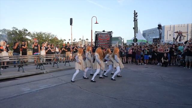 Dancing MEGAN At Halloween Horror Nights 32 2023 At Universal Orlando
