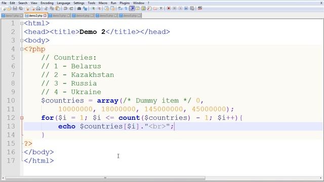 21. PHP - Loops & Arrays смотреть онлайн