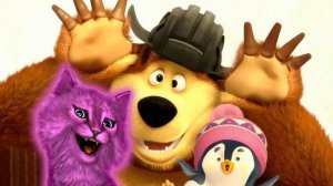 МАША И МЕДВЕДЬ КАТАЕМ ИГРУШКИ НА ВОЗДУШНОМ ШАРЕ С ГОВОРЯЩИМ КОТЕНКОМ АБИ ( ИГРА ДЛЯ ДЕТЕЙ )