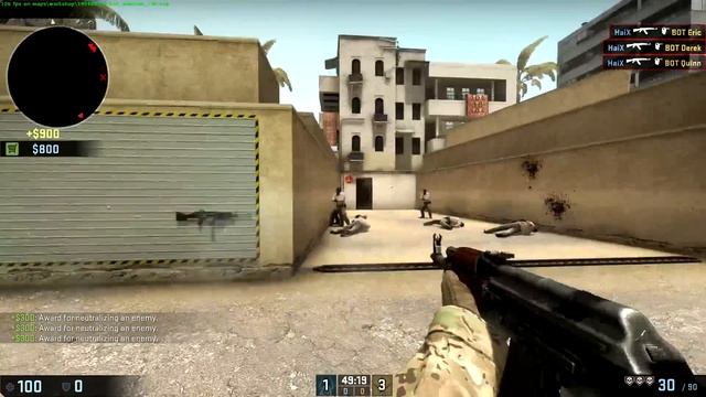 Грамотная разминка перед игрой в ММ CS:GO смотреть онлайн