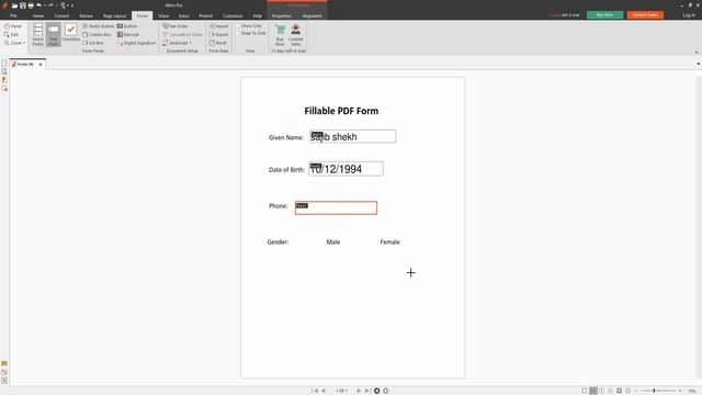 How to convert an Excel File to a Fillable PDF Form in Nitro Pro смотреть онлайн