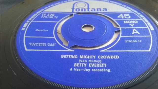 Betty Everett Getting Mighty Crowded Northern soul смотреть онлайн