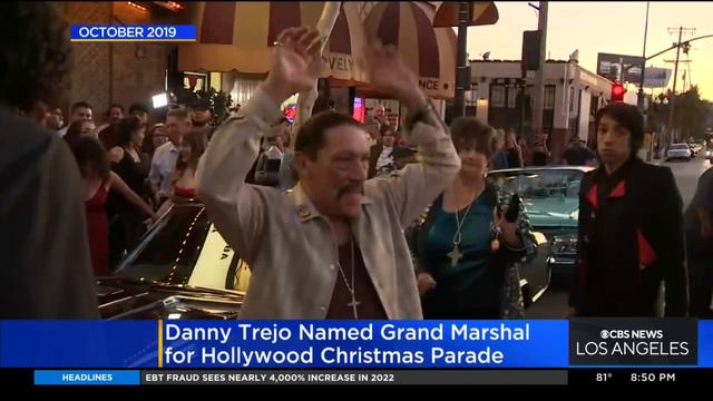 Danny Trejo Named Grand Marshal For Hollywood Christmas Parade