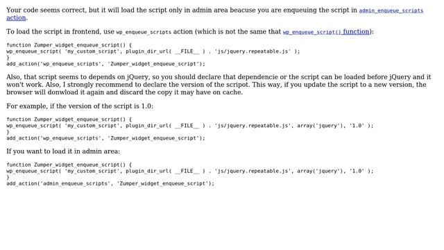 Wordpress: How to enqueue JavaScripts in a plugin? (3 Solutions!!) смотреть онлайн