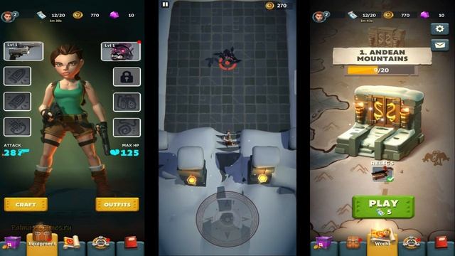 Tomb Raider Reloaded Gameplay Android | New Game смотреть онлайн