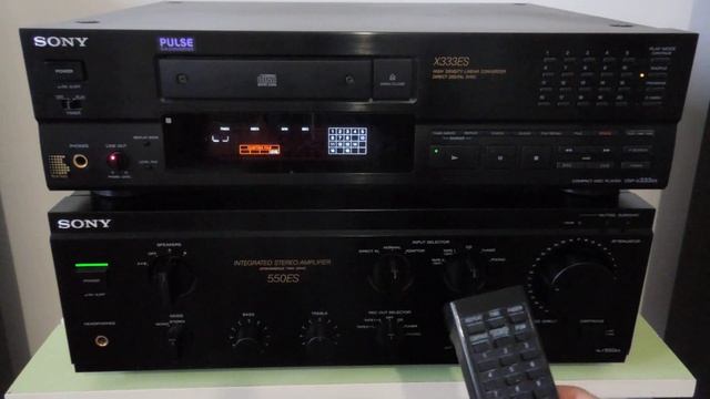 #hifiaudio Sony CDP-X333ES & Sony TA-F550ES Demo смотреть онлайн