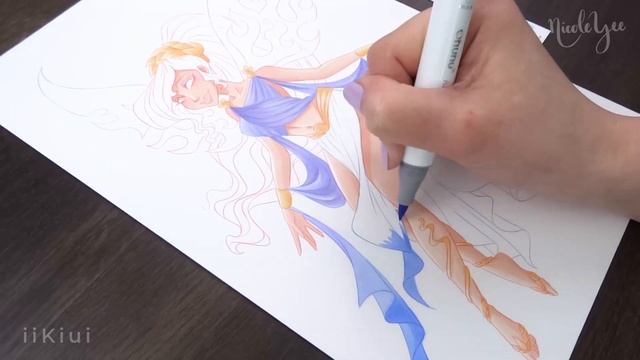 DISNEY as WINX FAIRIES: Megara from Hercules (#3) | Marker Speedpaint | iiKiui смотреть онлайн