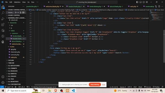 LARAVEL 10 | Tutorial | Insert data in database using models and controller смотреть онлайн