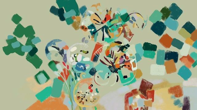 Dandelion Garden. Digital Sketch Timelapse смотреть онлайн