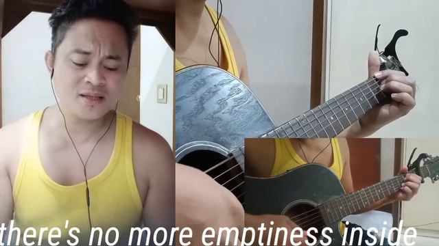 LOVE WILL KEEP US ALIVE/EAGLES-cover with guitar SOLO and lyrics смотреть онлайн