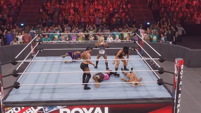 WWE 2K22 - WOMEN'S ROYAL RUMBLE [unedited 4K PS5 GAMEPLAY] смотреть онлайн
