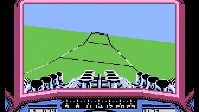 Atari 8-bit - Stunt Car Racer (game)