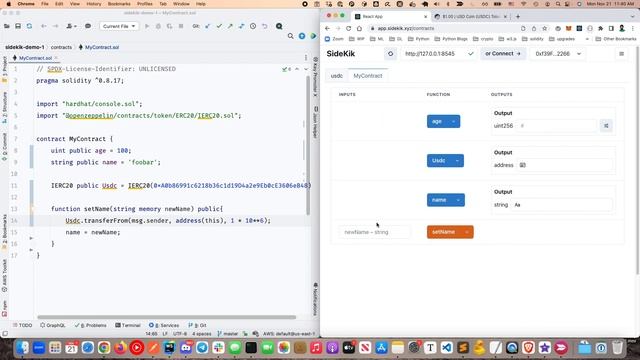 Using sidekik to interact with smart contracts смотреть онлайн