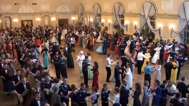 Татьянинский Покровский бал 2016 "Зимняя сказка" - Полька ''Знакомств'' смотреть онлайн