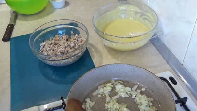 заливной пирог с тунцом и рисом смотреть онлайн