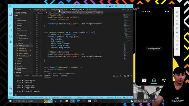 Build a Music Player App with Firebase ( Day 12 ) | React Native Projects смотреть онлайн
