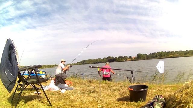 Ловля большого карпа.Донка.Комерческий водоем.Соре смотреть онлайн