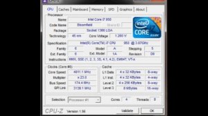 i7 950 Overclock  @ 4.01Ghz (4.05 with turbo)