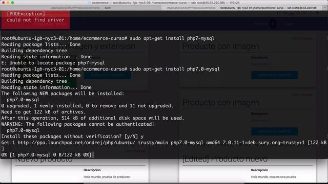 Desarrollo Ecommerce con PHP y Laravel | 71. Archivo env y migraciones смотреть онлайн
