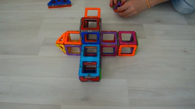 Магформерс магнитный конструктор Magformers Строим огромный ВЕРТОЛЕТ!!!! смотреть онлайн