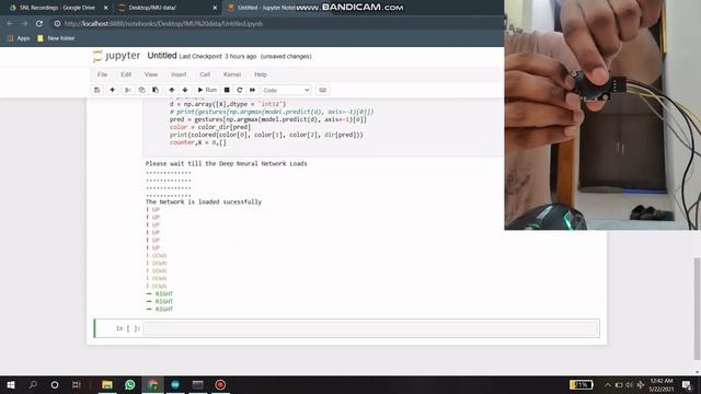 Gesture Recognition using Arduino , Joystick module and Tensorflow. смотреть онлайн