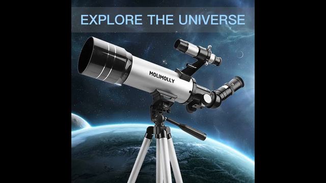 MOLIMOLLY 70mm Aperture 400mm AZ Mount Astronomical Refractor Telescopes смотреть онлайн