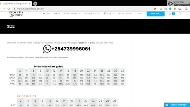 Happy Wishy sizing guide смотреть онлайн