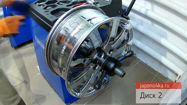 Проверка на балансировочном станке дисков Venerdi Zwinger 17" смотреть онлайн