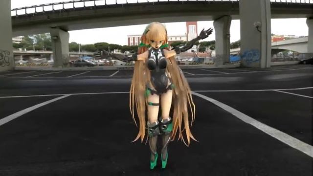 [MMD] Angela Balzac "Miku - livetune - Yellow" + HDRI Download Stage смотреть онлайн