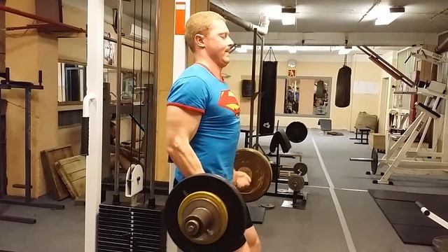 Чистый подъем на бицепс 61.5 кг смотреть онлайн