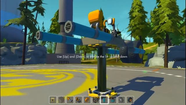 Scrap Mechanic | Гараж | Мотоцикл | Кнопка с двух сторон! смотреть онлайн