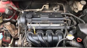 Работа двигателя ДВС киа рио III Kia Rio 3