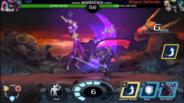 STRONG MAGNA DEFENDER POWER RANGERS LOST GALAXY | POWER RANGERS LEGACY WARS смотреть онлайн