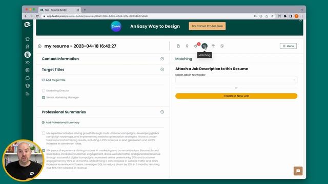 How to Use the Teal Resume Builder | Teal (free) vs. Teal+ (premium) смотреть онлайн