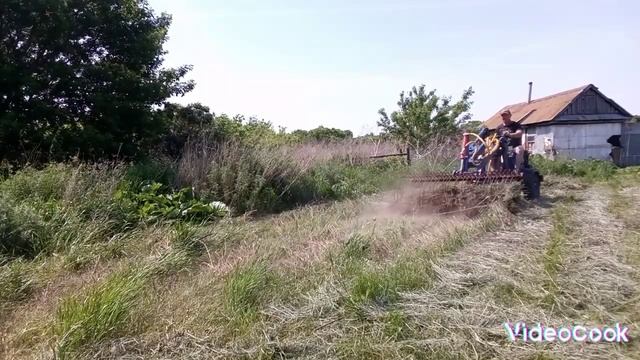 28 мая, день ПВ, грабли на минипогрузчик. смотреть онлайн