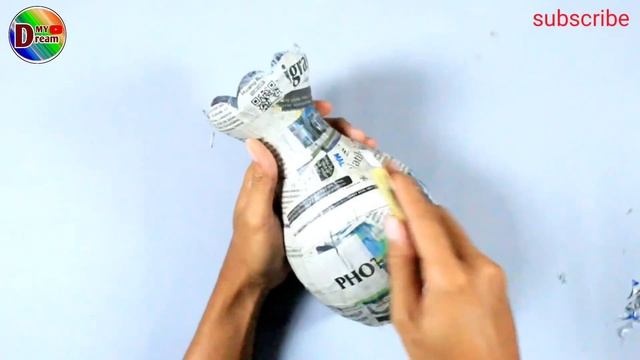 vas bunga dari botol aqua // flower vase from used bottles смотреть онлайн