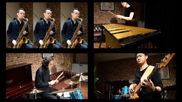 You Rock My World（Michael Jackson）/ cover Vibraphone Saxophone Bass Drums смотреть онлайн