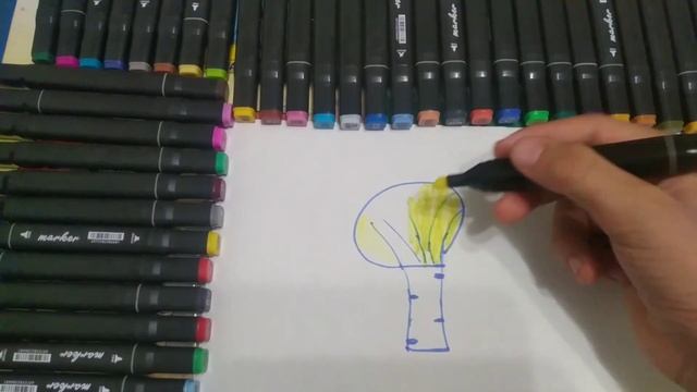 как можно нарисовать дерево | Drawing for children Akron смотреть онлайн