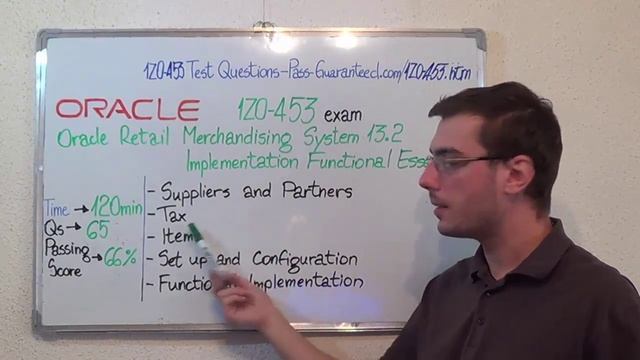 1Z0-453 – Oracle Exam Retail Merchandising Test System 13.2 Questions смотреть онлайн