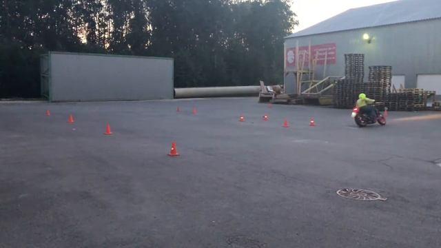 Gymkhana GP 2018 — stage 3 / Evgeny Klimtsov KTM DUKE390 / heat 1 53.22 sec смотреть онлайн