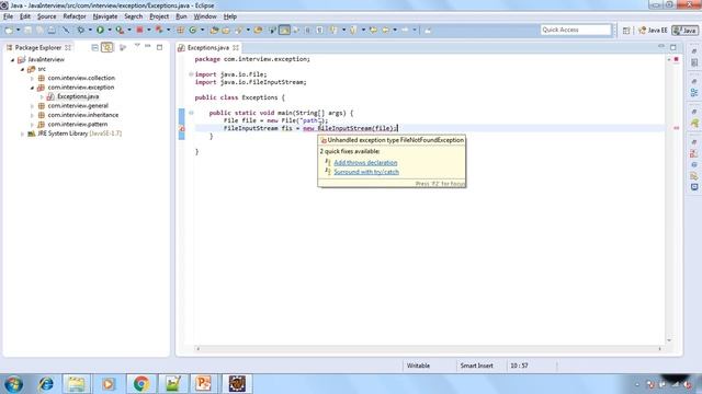 Difference between Checked and Unchecked Exceptions in Java. смотреть онлайн