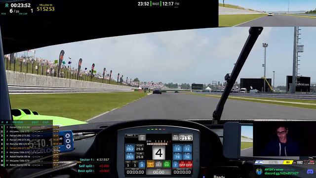 ACC LFM night racing , join the action with me . смотреть онлайн