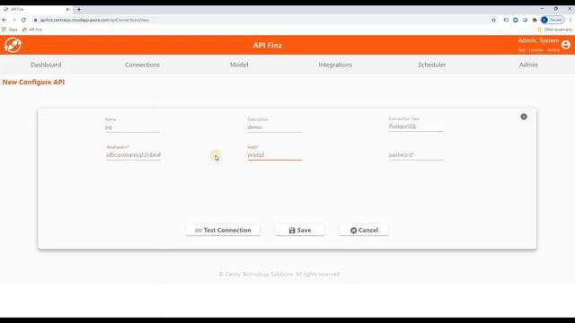API Finz - Connection - Database смотреть онлайн