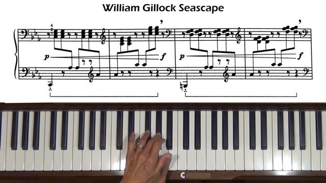 William Gillock Seascape Piano Tutorial