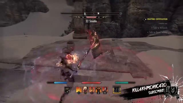 The Elder Scrolls Online Solo world boss смотреть онлайн