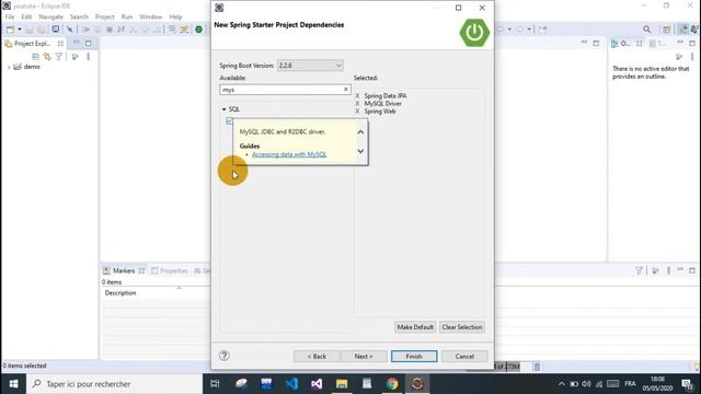 Spring Boot web application PART-1:instalation & setup смотреть онлайн