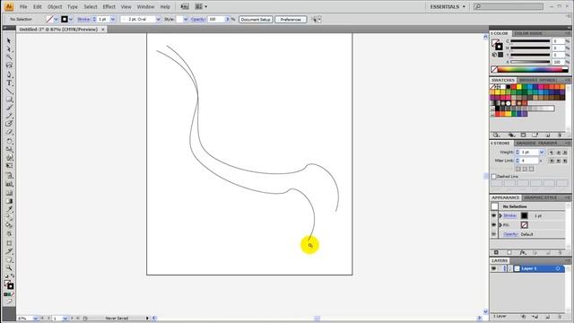 GSG Turorial 3 - How to make a complex gradient in a complex shape in Adobe Illustrator CS4 смотреть онлайн