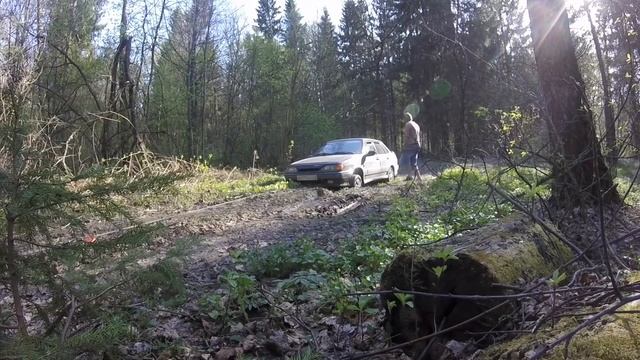 Как вытащить машину из грязи / Полиспаст это сила смотреть онлайн