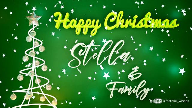 Stella #Christmas #special #video #wish Happy Christmas song - Happy Christmas wishes to you смотреть онлайн