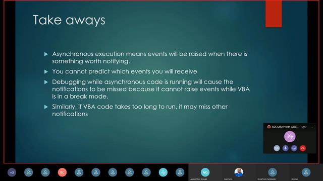 SA: Using ADO asynchronously in Access смотреть онлайн